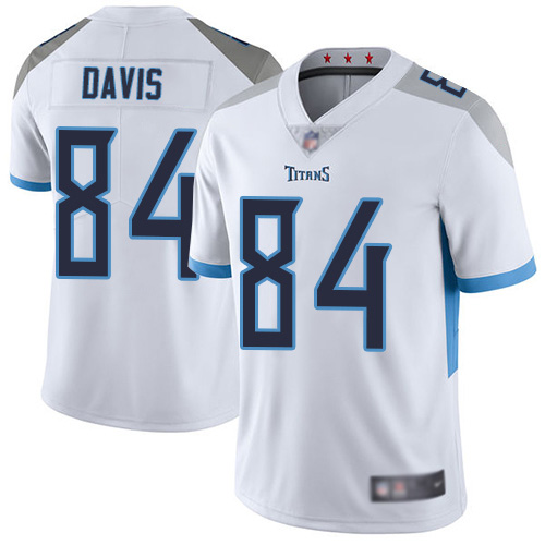 Tennessee Titans Limited White Men Corey Davis Road Jersey NFL Football #84 Vapor Untouchable->tennessee titans->NFL Jersey